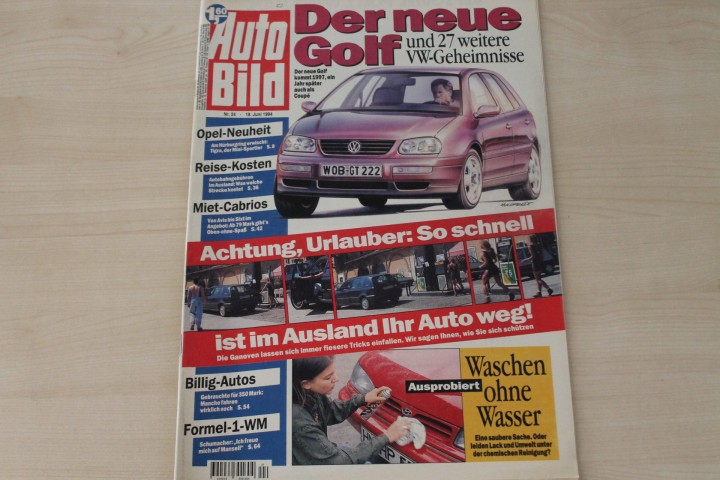 Deckblatt Auto Bild (24/1994)